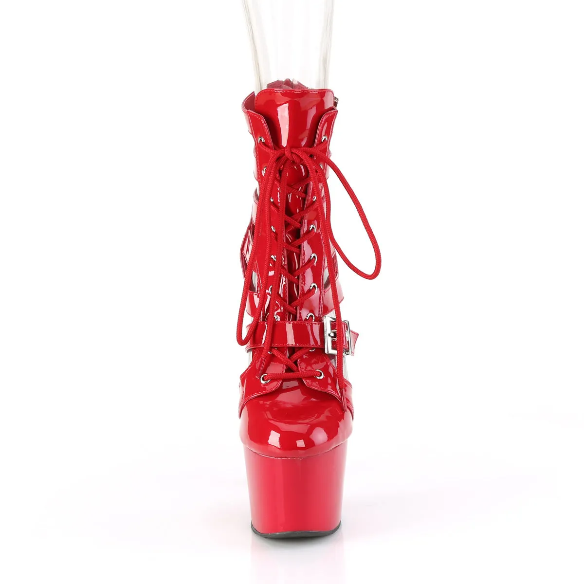 ADORE-1013MST Pleaser Red Patent Sexy Platform Shoes (Pole Dancing Heels)