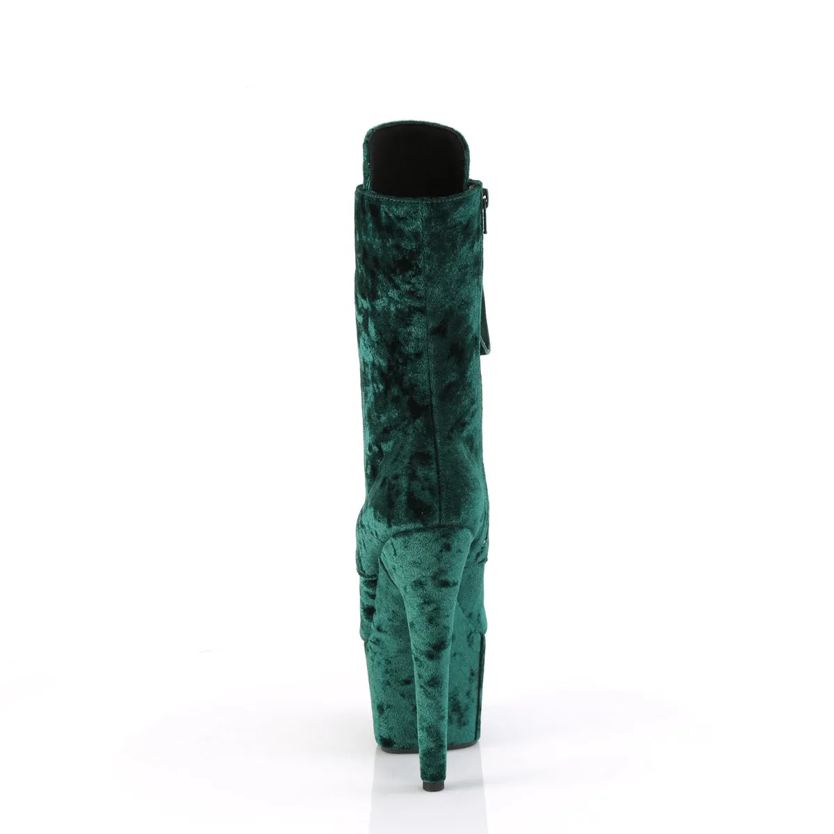 ADORE-1045VEL Pleaser Emerald Green Sexy Platform Shoes (Pole Dancing Heels)