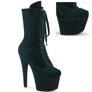 ADORE-1045VEL Pleaser Emerald Green Sexy Platform Shoes (Pole Dancing Heels)