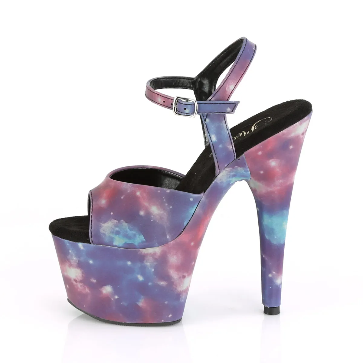 ADORE-709REFL Pleaser Purple-Blue Reflective/Purple-Blue Refle Sexy Platform Shoes (Pole Dancing Heels)