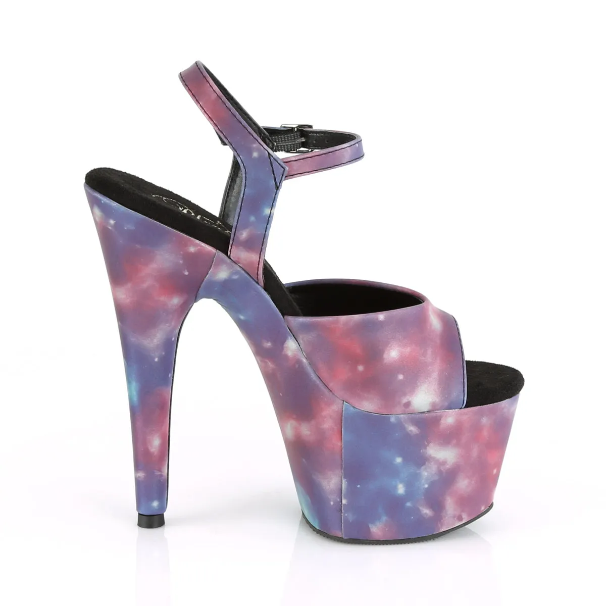 ADORE-709REFL Pleaser Purple-Blue Reflective/Purple-Blue Refle Sexy Platform Shoes (Pole Dancing Heels)