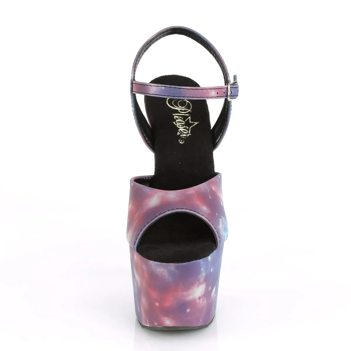 ADORE-709REFL Pleaser Purple-Blue Reflective/Purple-Blue Refle Sexy Platform Shoes (Pole Dancing Heels)