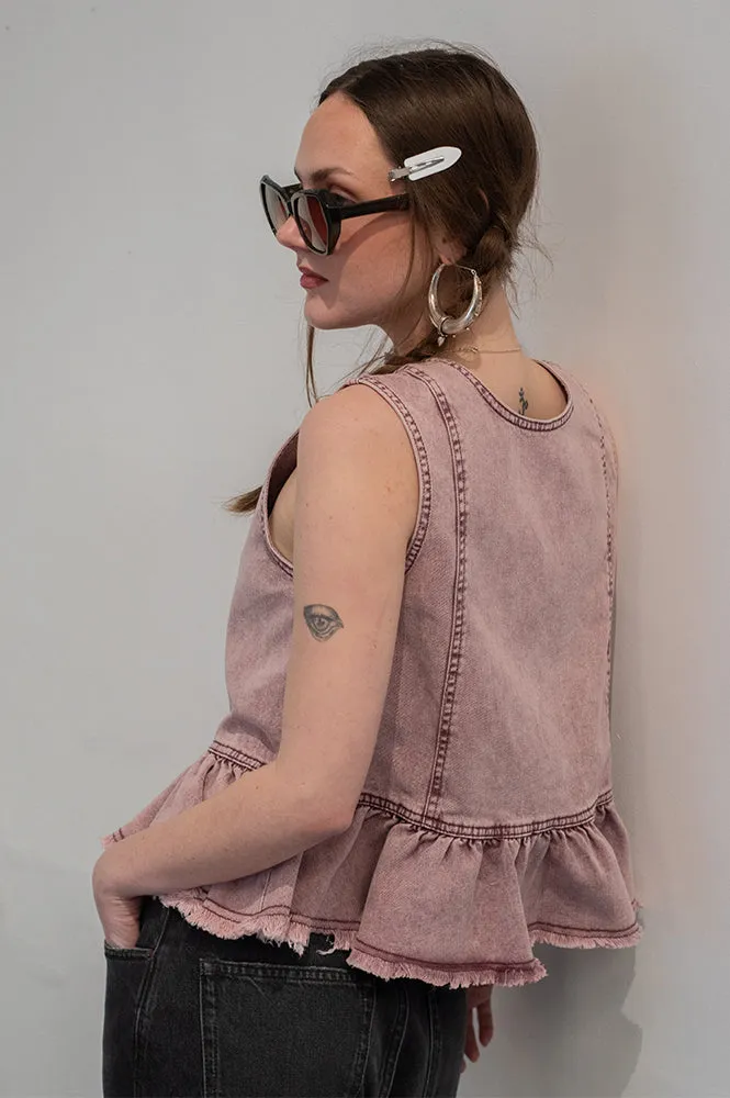Baum und Pferdgarten Madinel Washed Sassafras Top