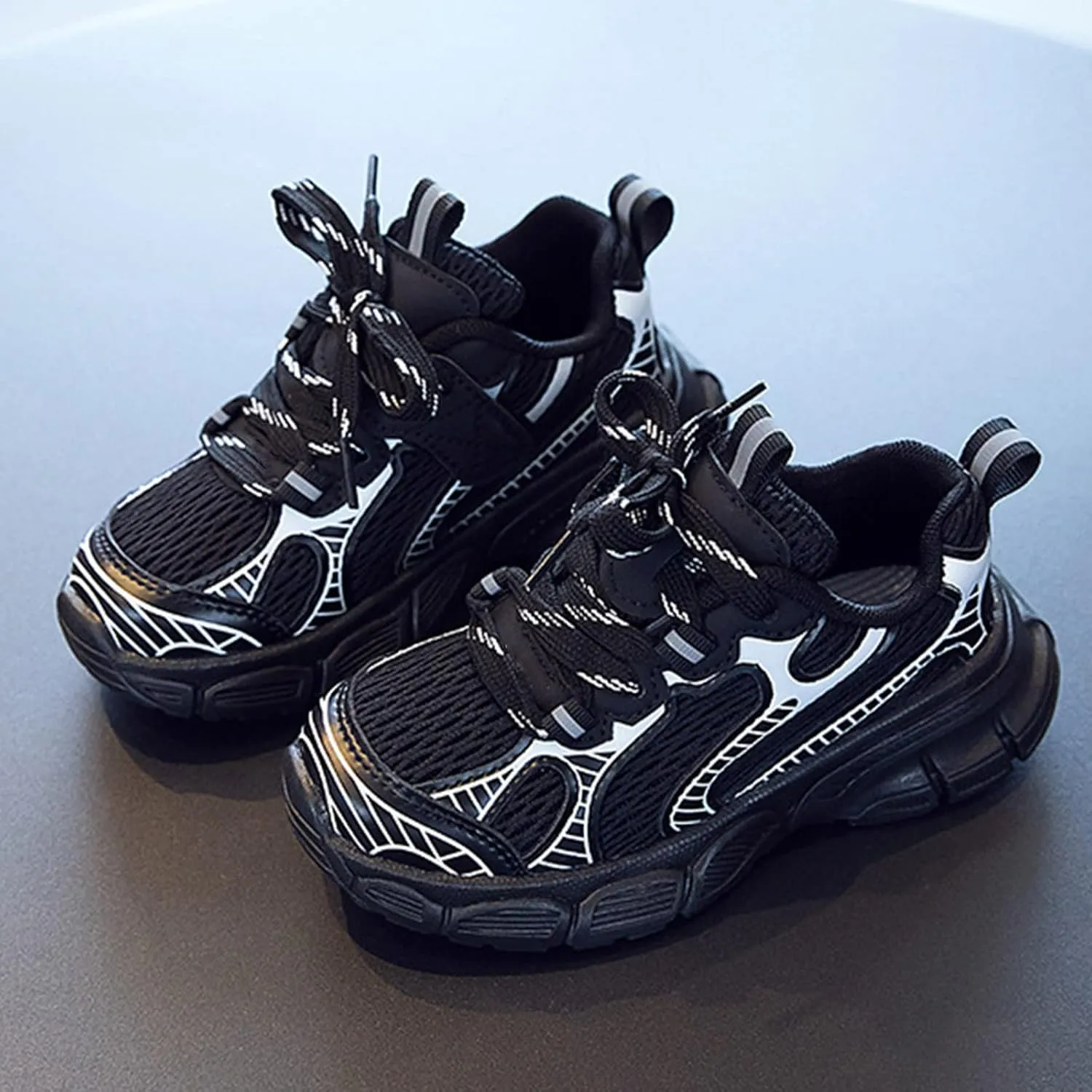 Boys Girls Shoes Kids Tennis Running Athletic Sport Sneakers Breathable Non Slip Mesh Comfortable Hiking Shoes