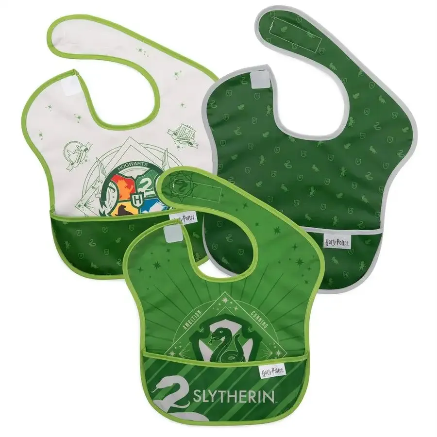 Bumkins Waterproof SuperBib 3 pack - Harry Potter Slytherin