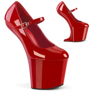 CRAZE-880 Pleaser Red Patent Sexy Platform Shoes (Pole Dancing Heels)