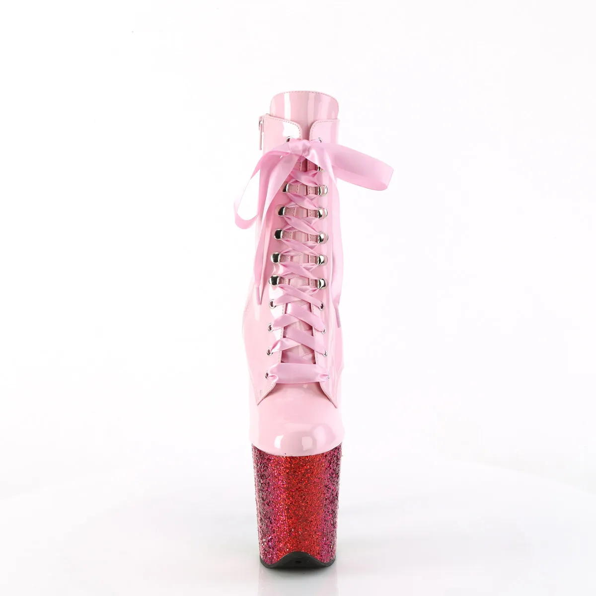 FLAMINGO-1020HG Pleaser Baby Pink Patent Sexy Platform Shoes (Pole Dancing Heels)