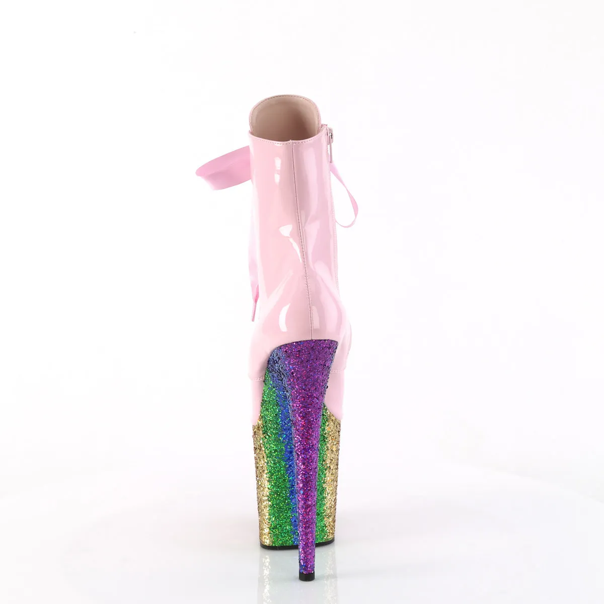 FLAMINGO-1020HG Pleaser Baby Pink Patent Sexy Platform Shoes (Pole Dancing Heels)