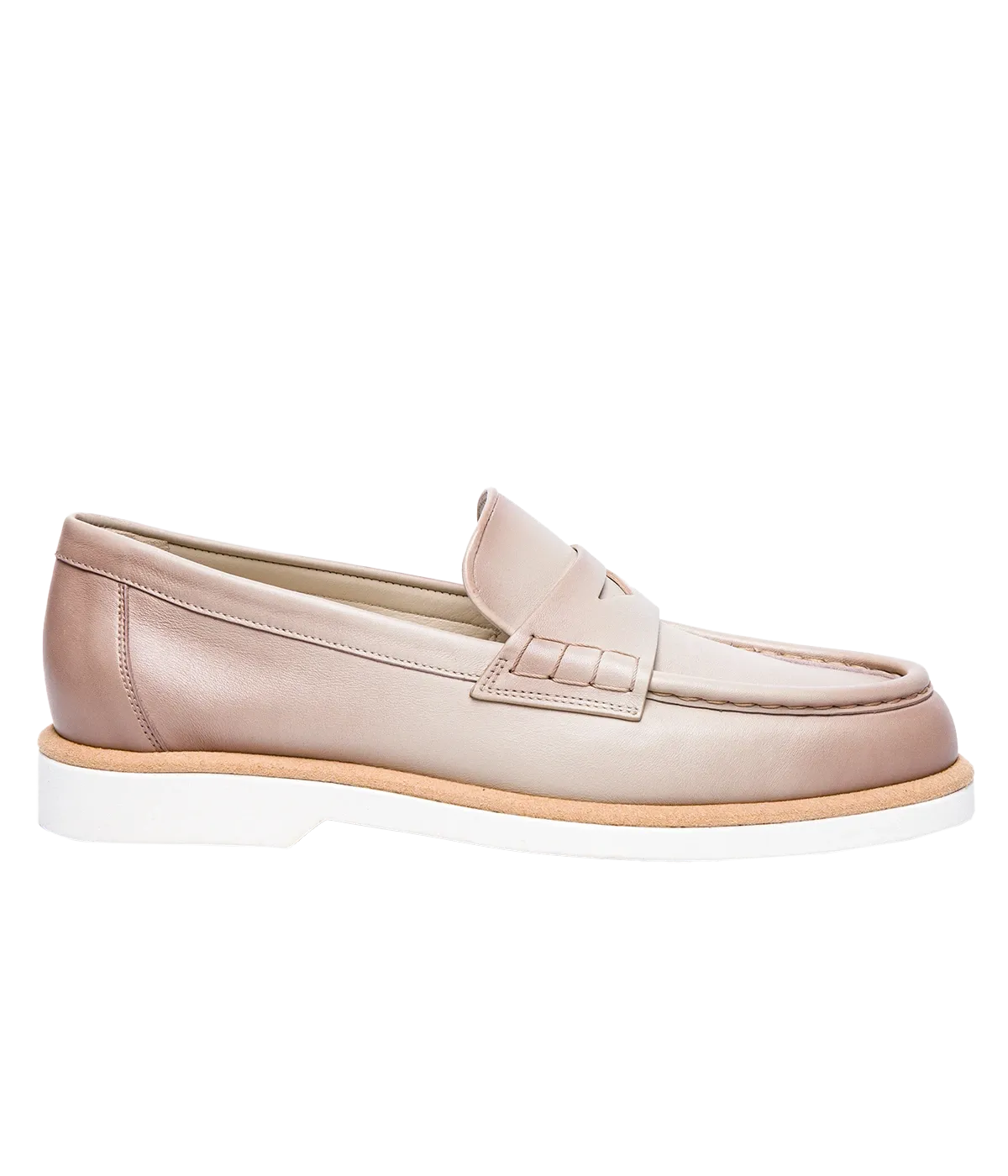 Funnel Loafer in Herbal Tea