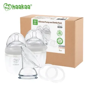 Gen 3 Breast Pump and Bottle 2 Pack Set - 160ml