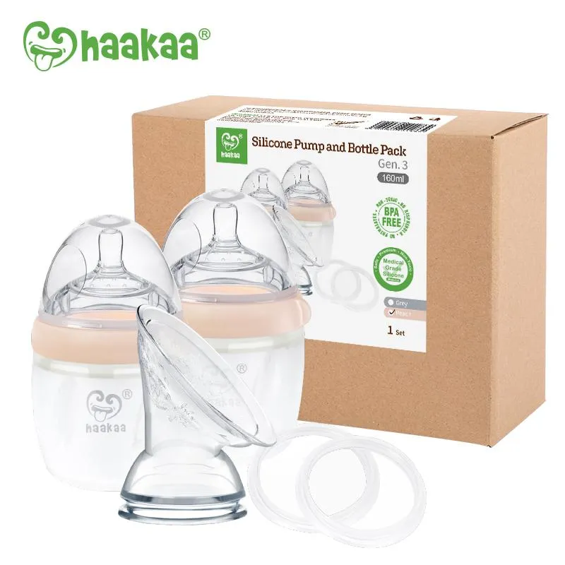 Gen 3 Breast Pump and Bottle 2 Pack Set - 160ml