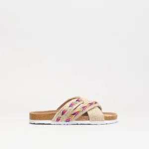 Girls Crossover Weave Sandal _ 155007