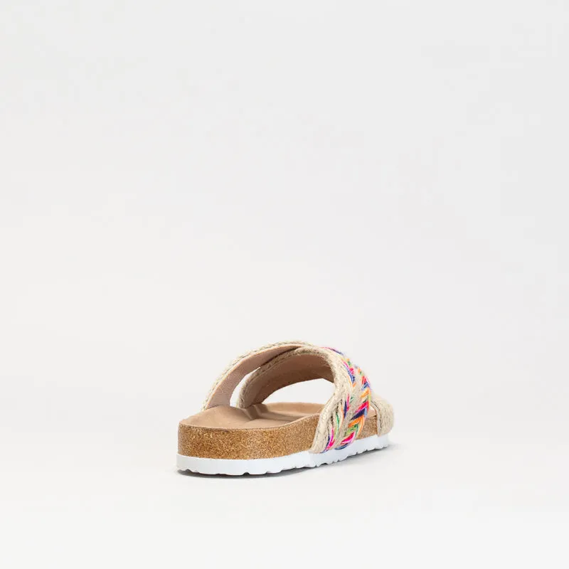 Girls Crossover Weave Sandal _ 155007