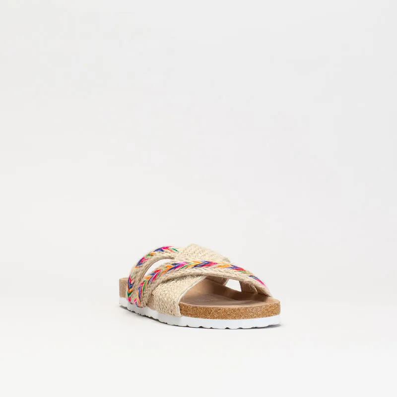 Girls Crossover Weave Sandal _ 155007