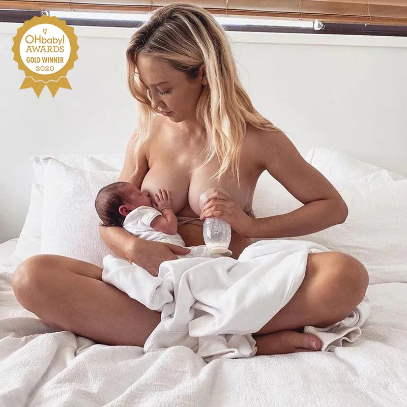HAAKAA SILICONE BREAST PUMP & CAP | GEN 2