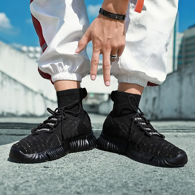 High Top Sock Sneakers
