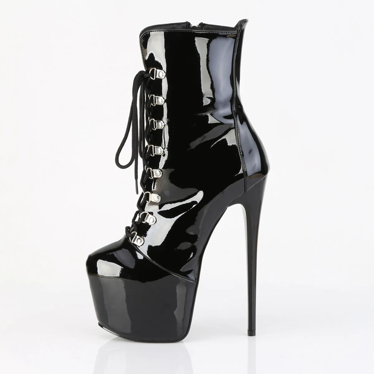 JUBILANT-1014 Pleaser Black Patent Sexy Platform Shoes (Pole Dancing Heels)