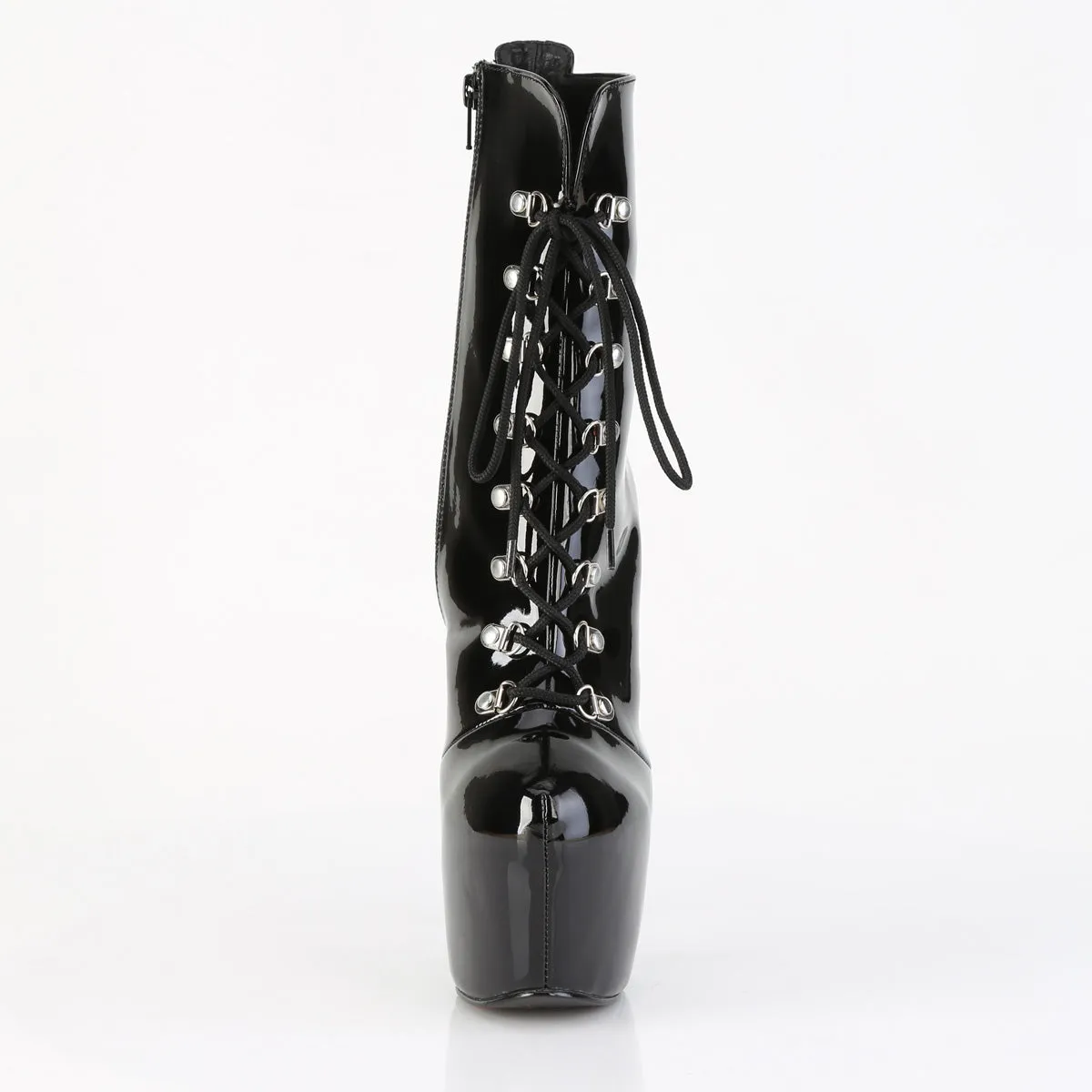 JUBILANT-1014 Pleaser Black Patent Sexy Platform Shoes (Pole Dancing Heels)