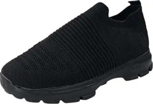 Ladmiple Walking Shoes Women Comfort Slip On Sneakers Breathable Lightweight Non Slip Mesh Gym Running Workout Shoes