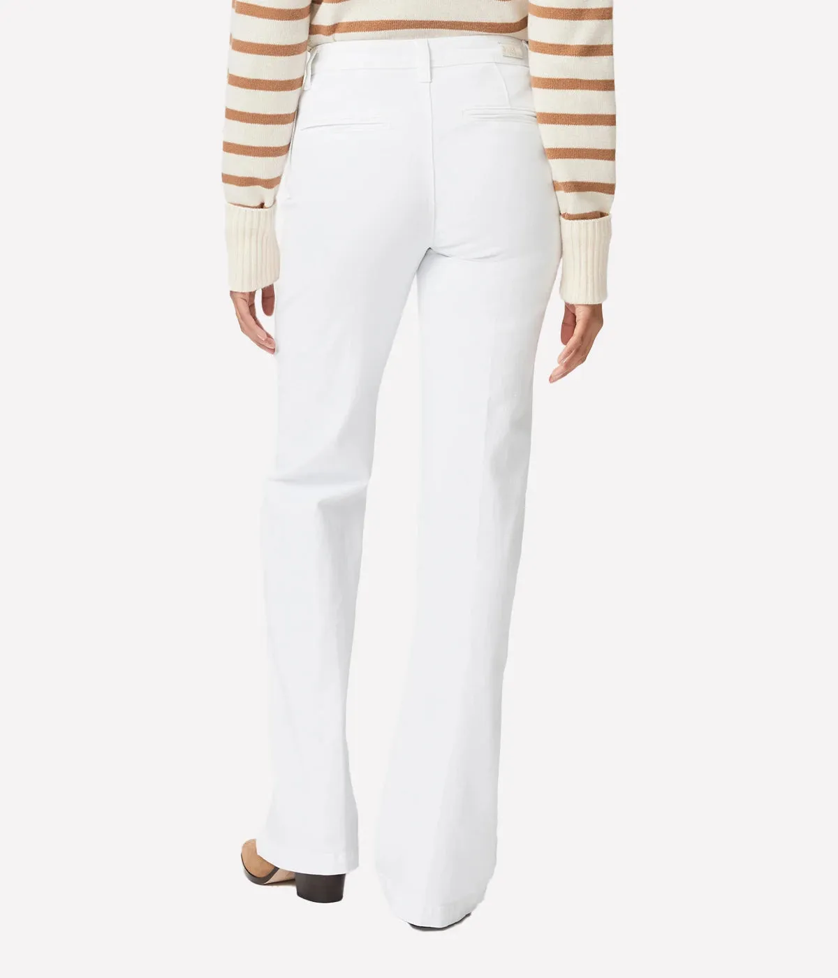 Leenah Patch Pocket Jean in Crisp White