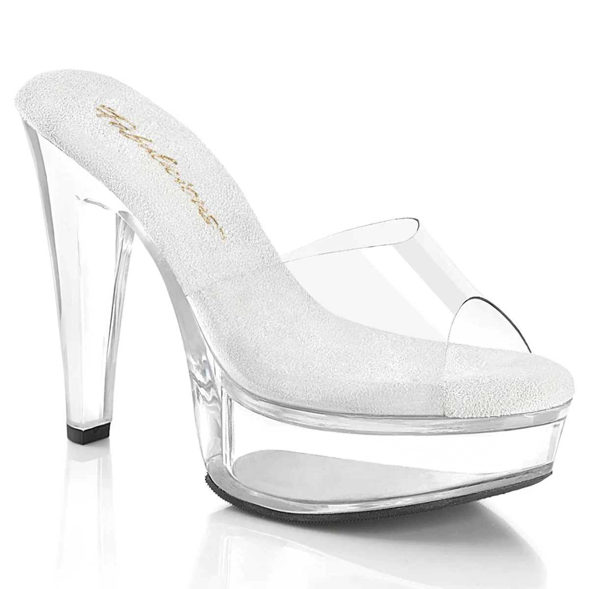 MARTINI-501 Fabulicious 5" Martini Clear Sexy Shoes (Posing Shoes)