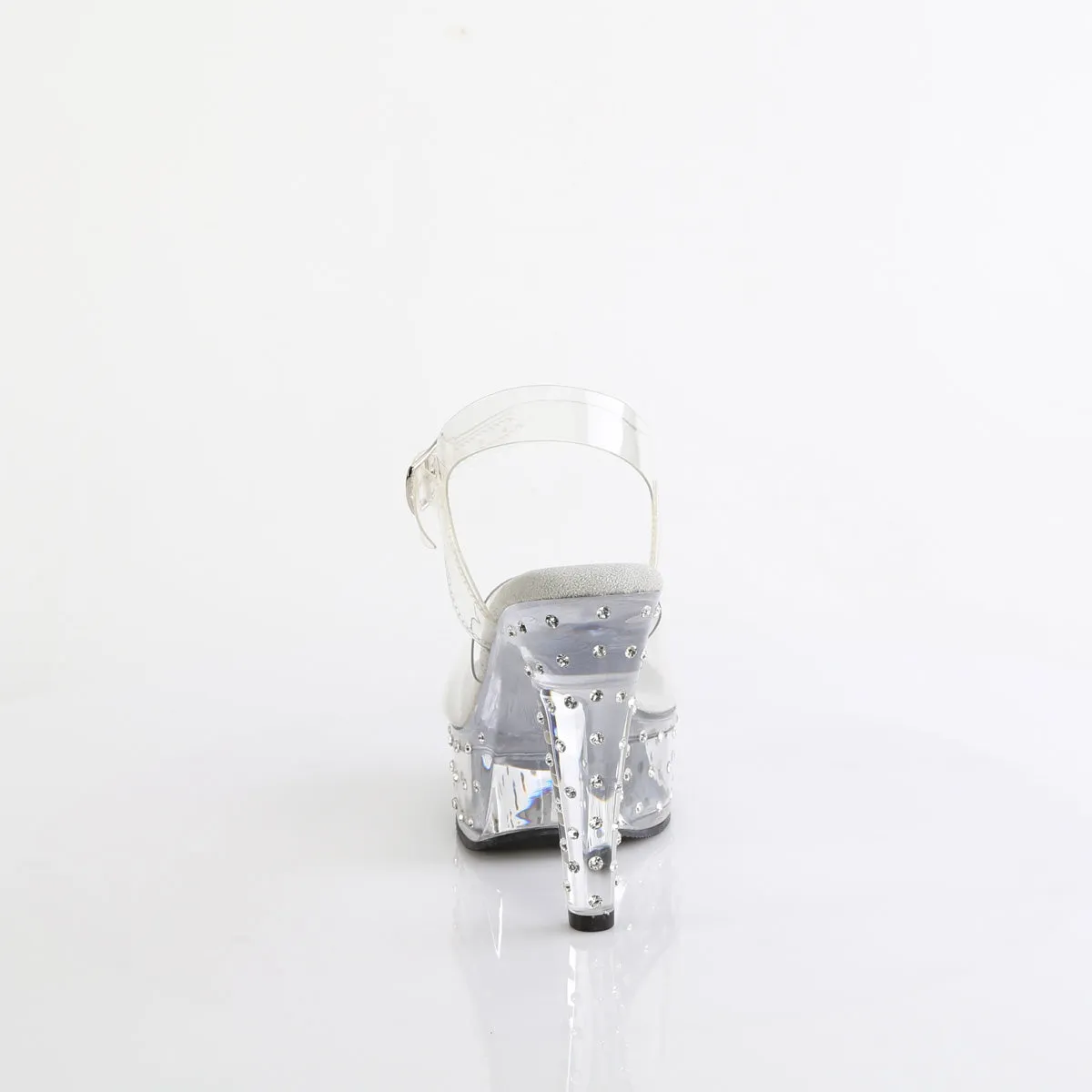 MARTINI-508SDT Fabulicious 5" Martini Clear Sexy Shoes (Posing Shoes)