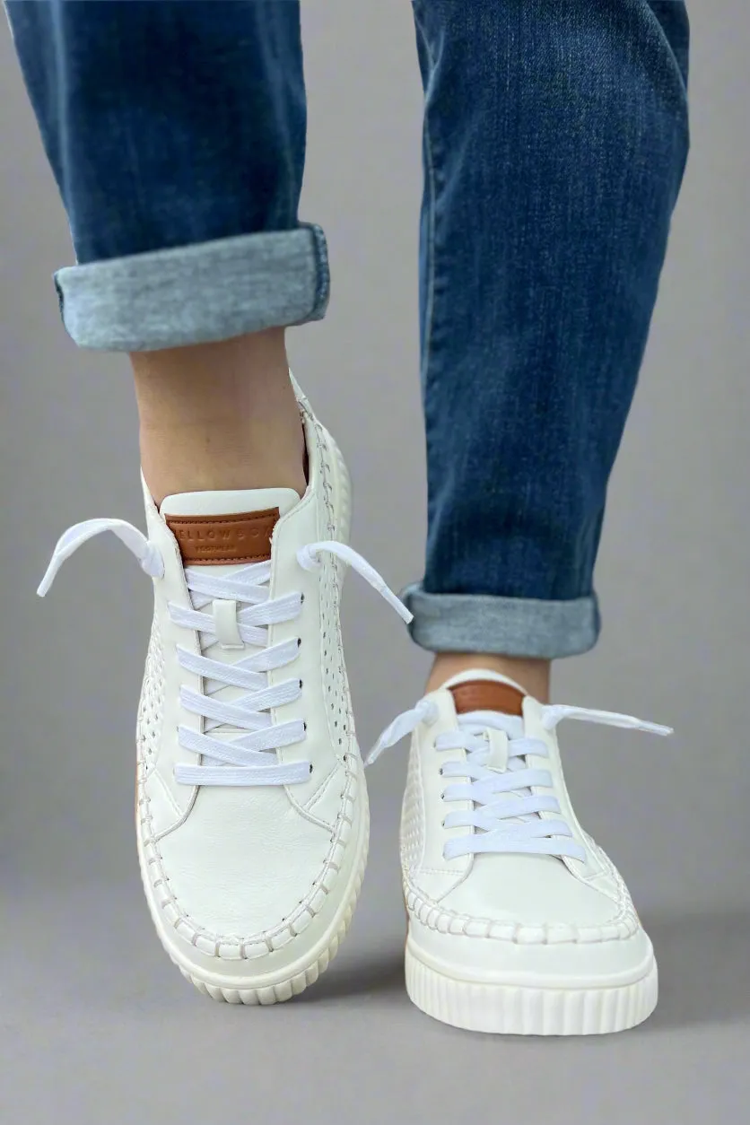 Mazal Perf Sneaker - White