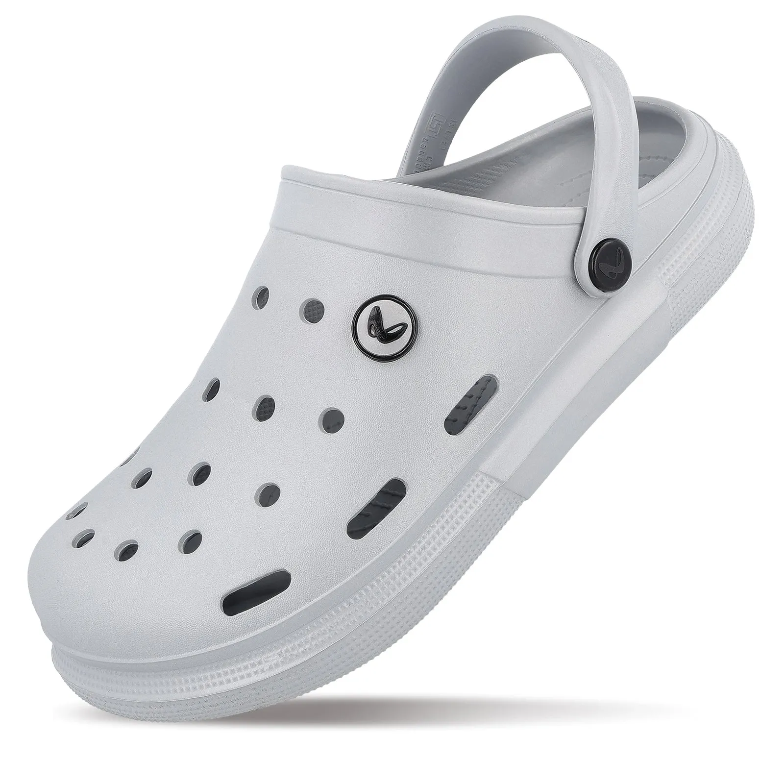Men's Clogs  - WC4843 Light Grey