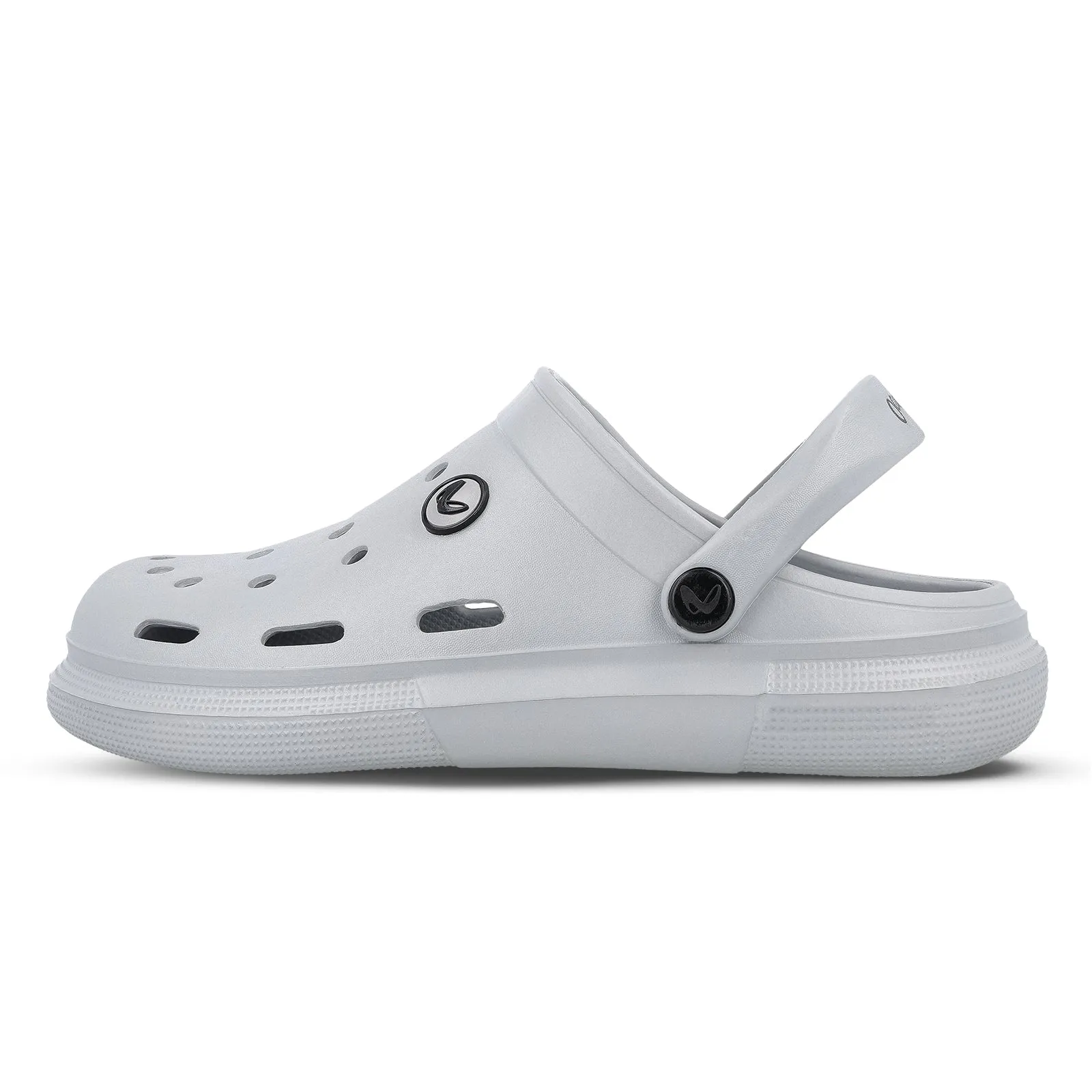 Men's Clogs  - WC4843 Light Grey