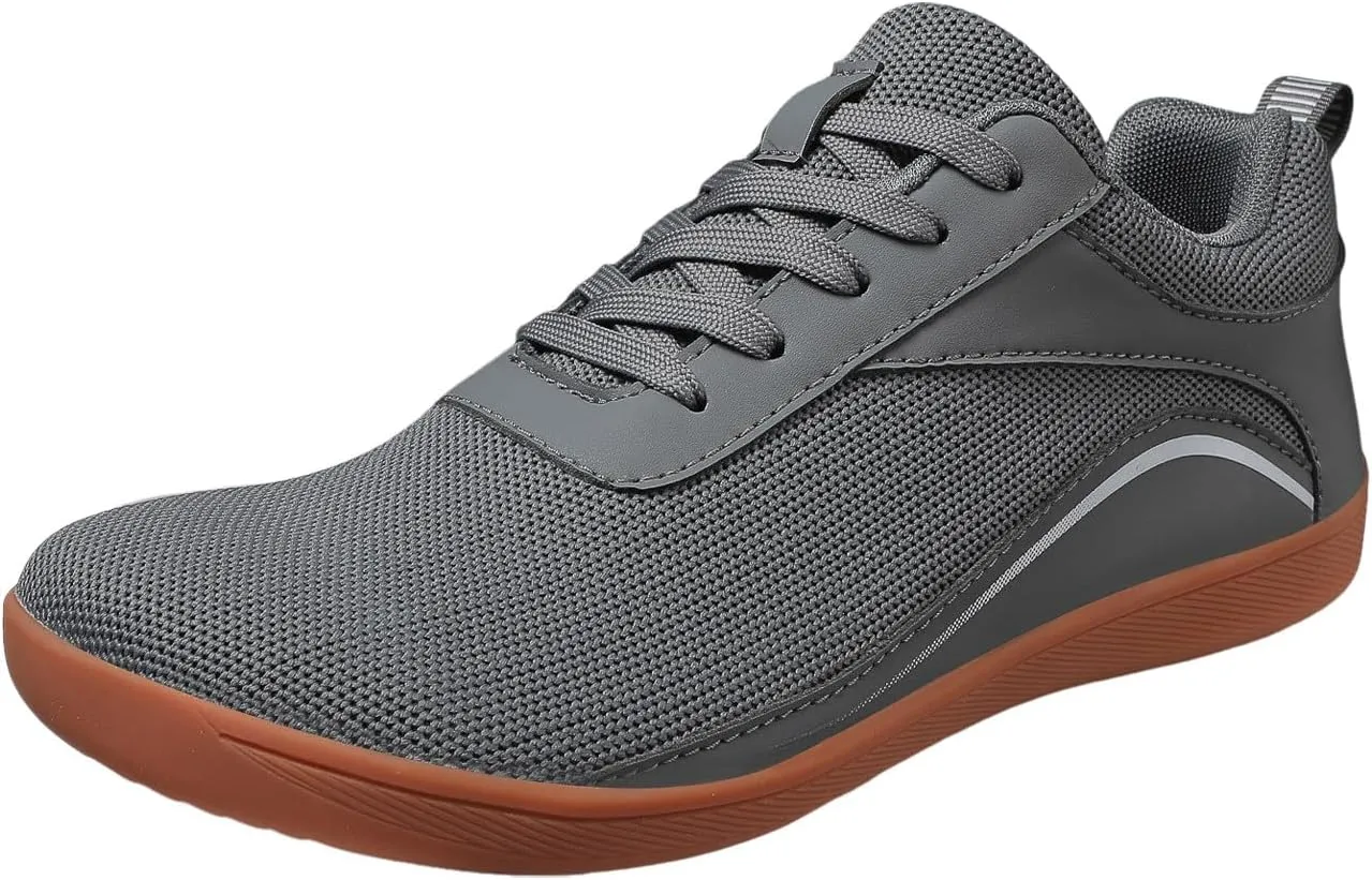 Men's Fashion Versatile Walking Shoes Comfortable Breathable Lace Up Sneaker Men's Comfortable Diabetic Shoes