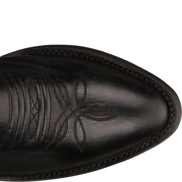 Men's Justin Hayne Black Cowhide R Toe Boot