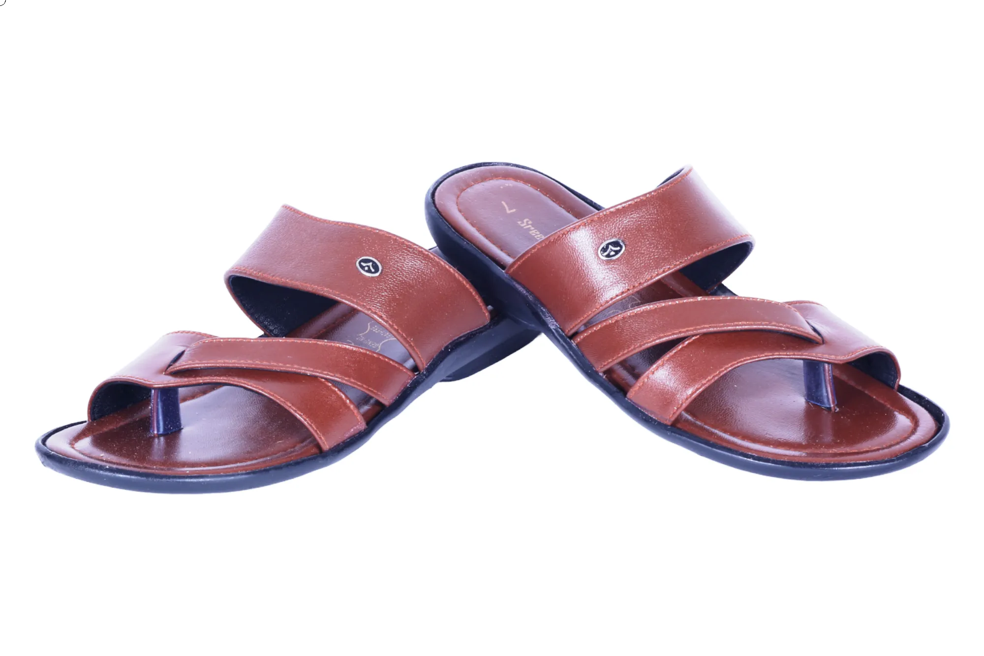 Mens Leather Chappal 28179