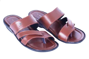Mens Leather Chappal 28179