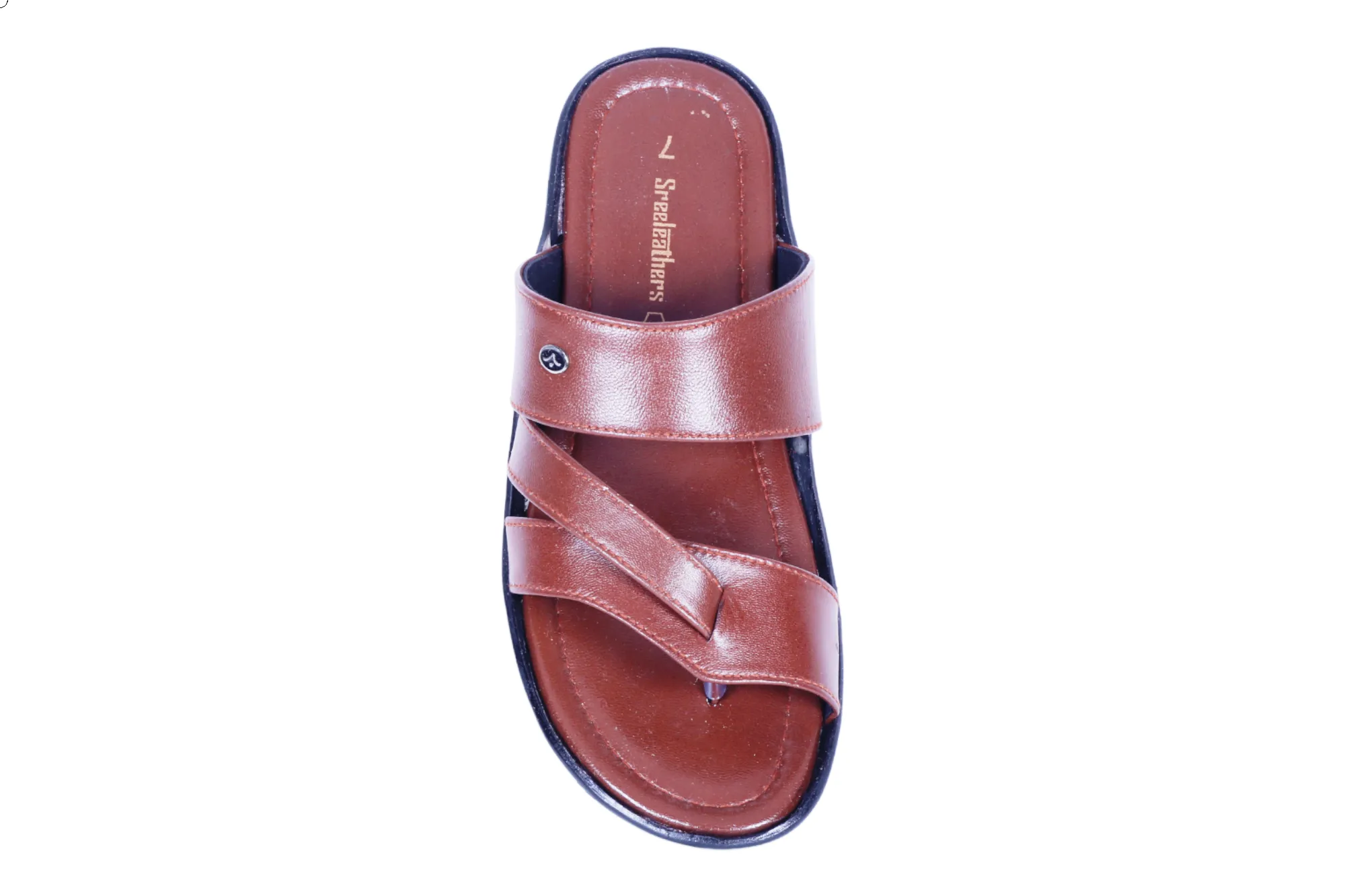 Mens Leather Chappal 28179