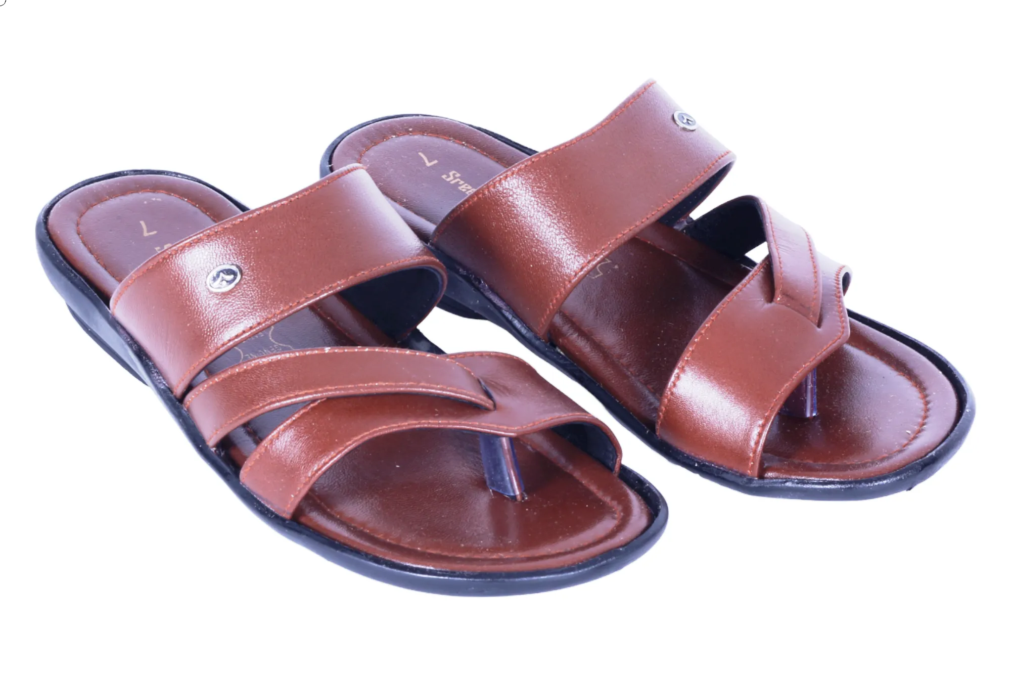 Mens Leather Chappal 28179