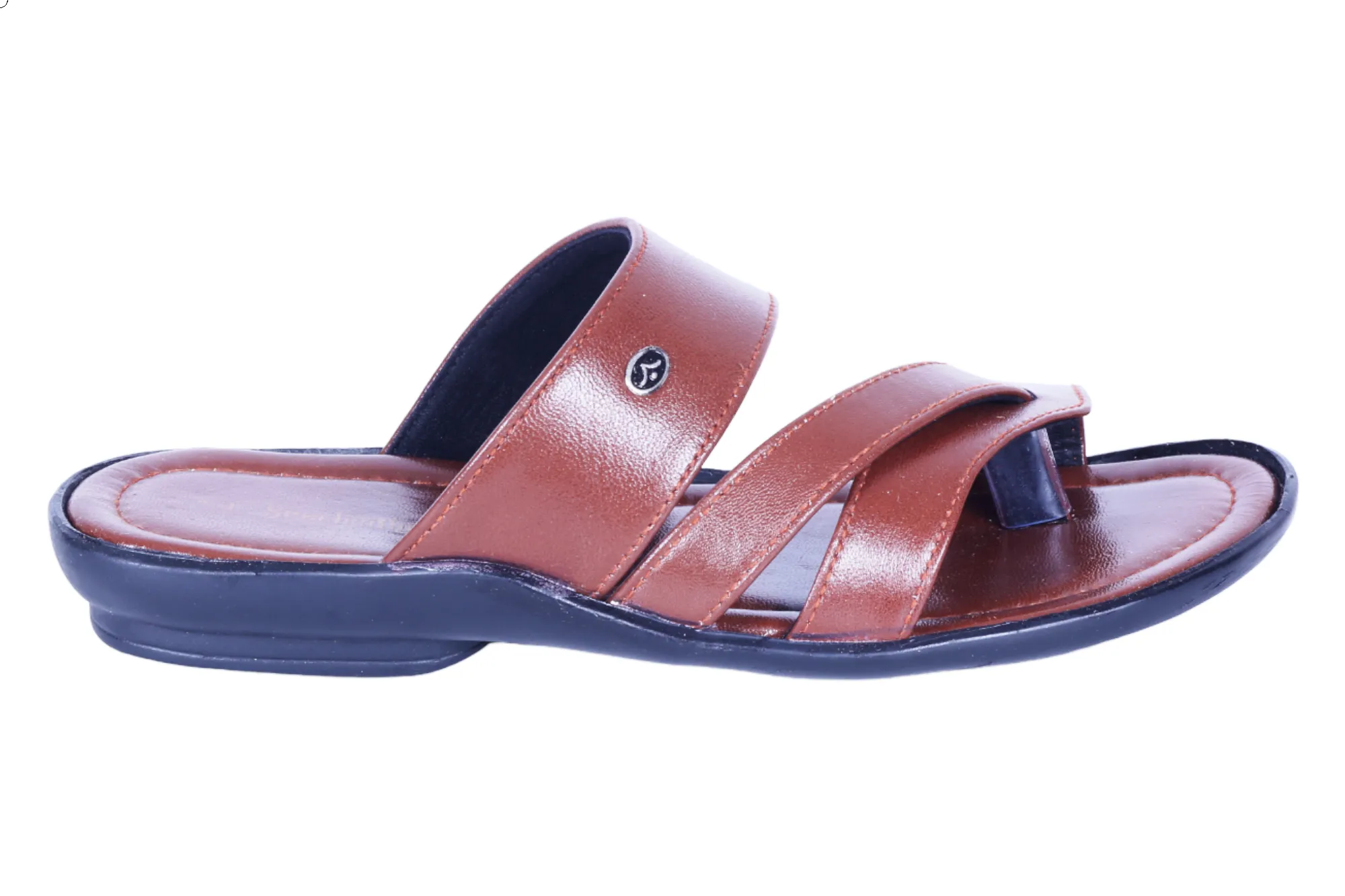 Mens Leather Chappal 28179