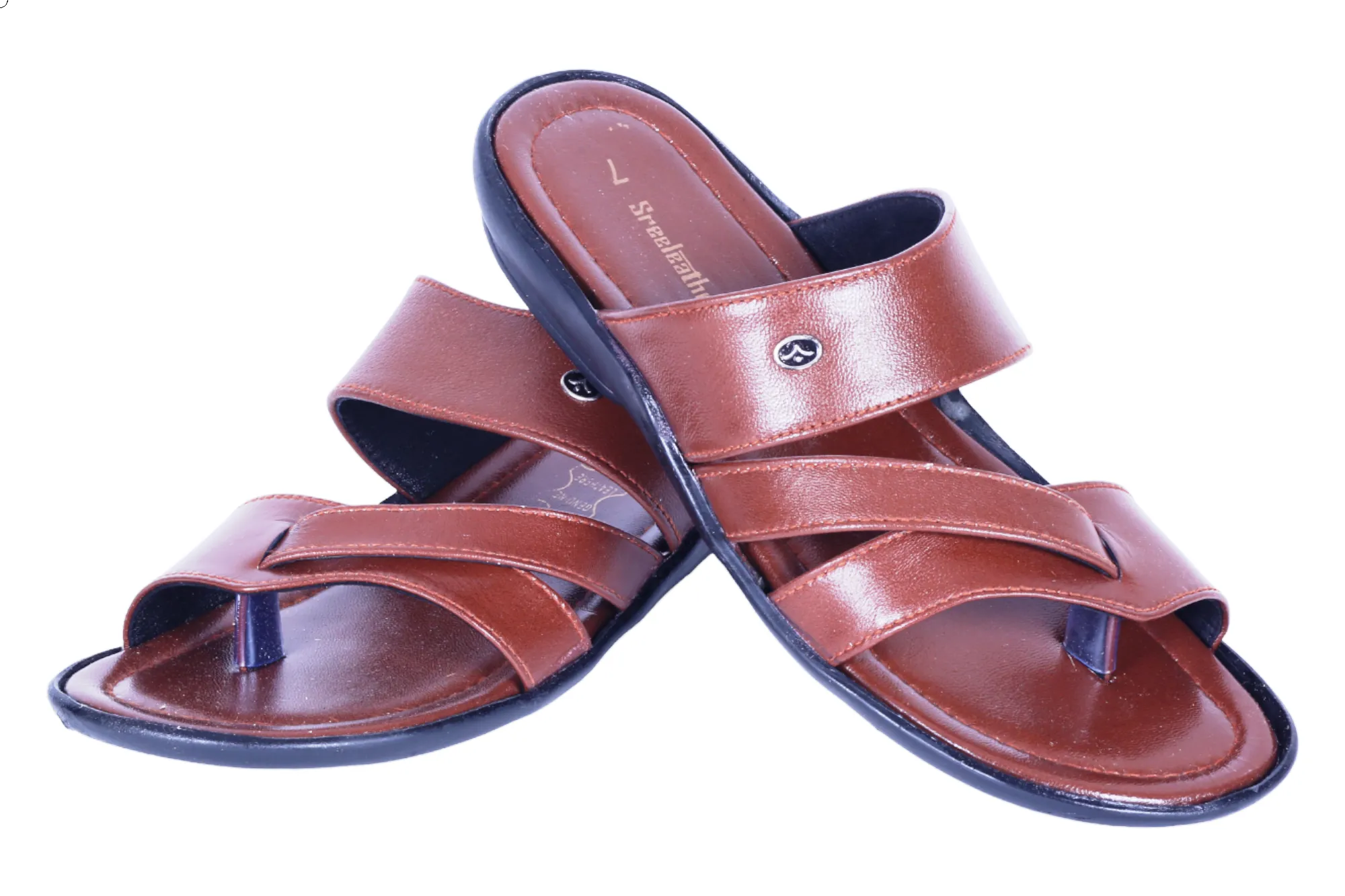 Mens Leather Chappal 28179