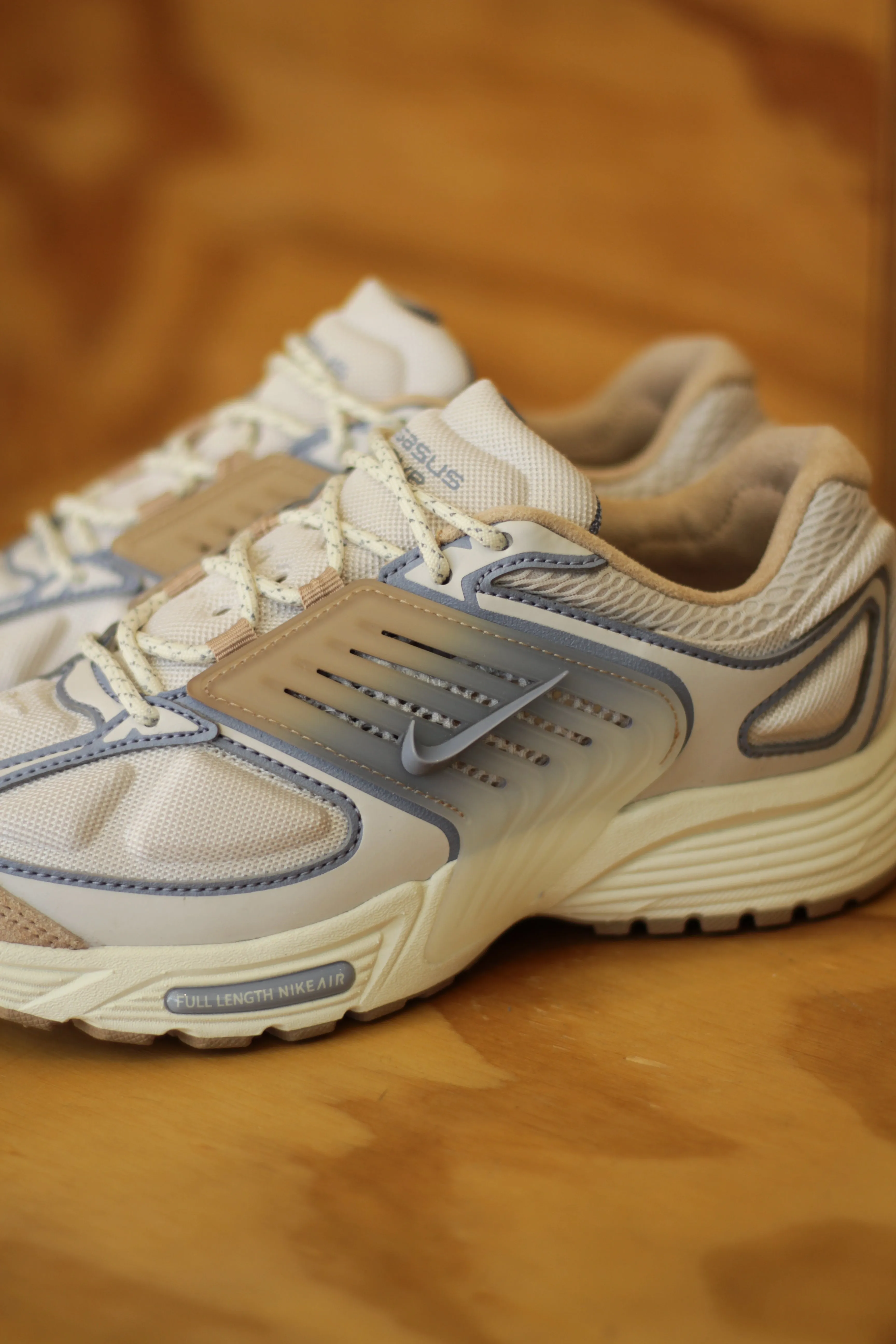 NIKE AIR PEGASUS WAVE "LT OREWOOD BRN/ASHEN SLATE-PHANTOM-HEMP"