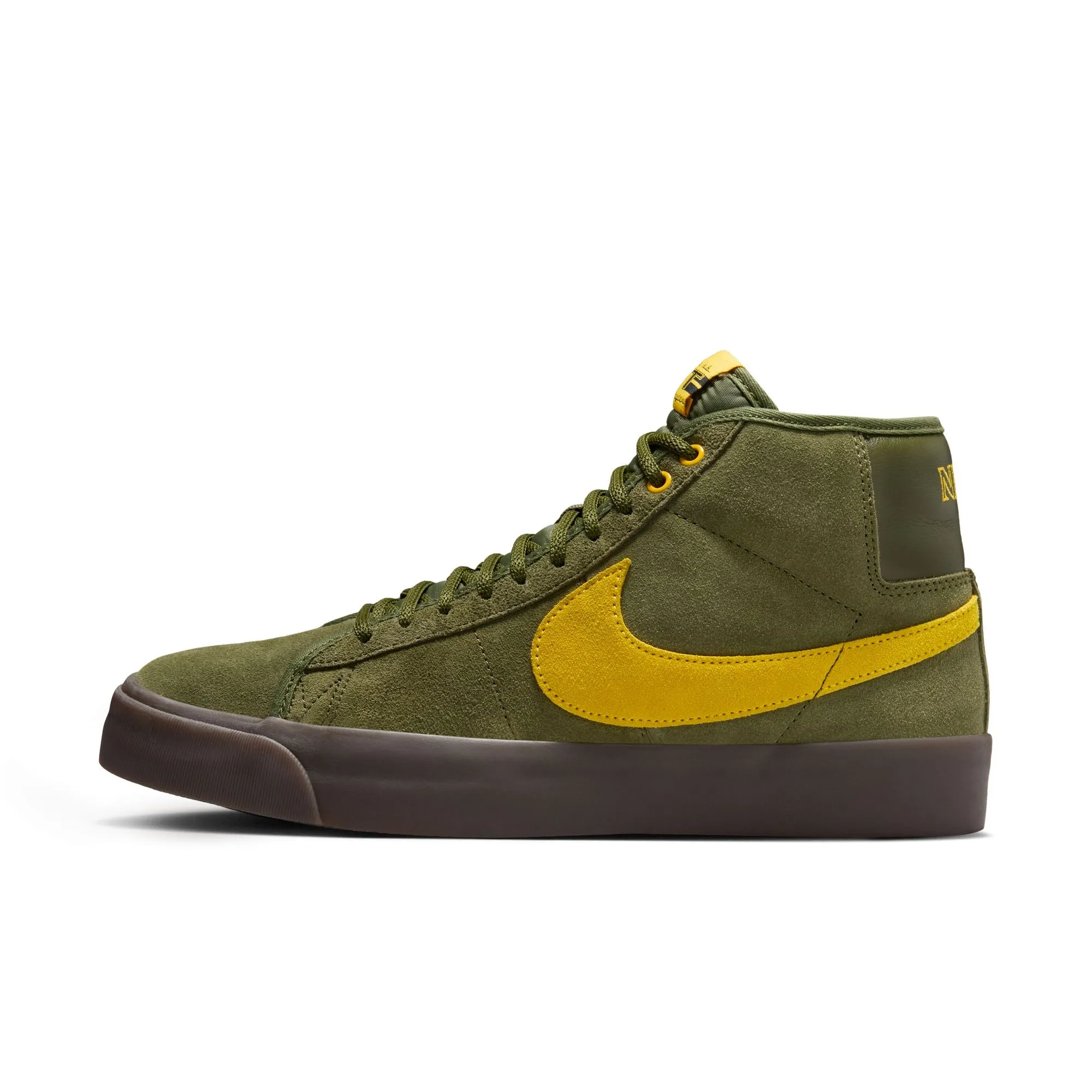 Nike SB X AntiheroZoom Blazer Mid - Green/Amarillo-Rough Green