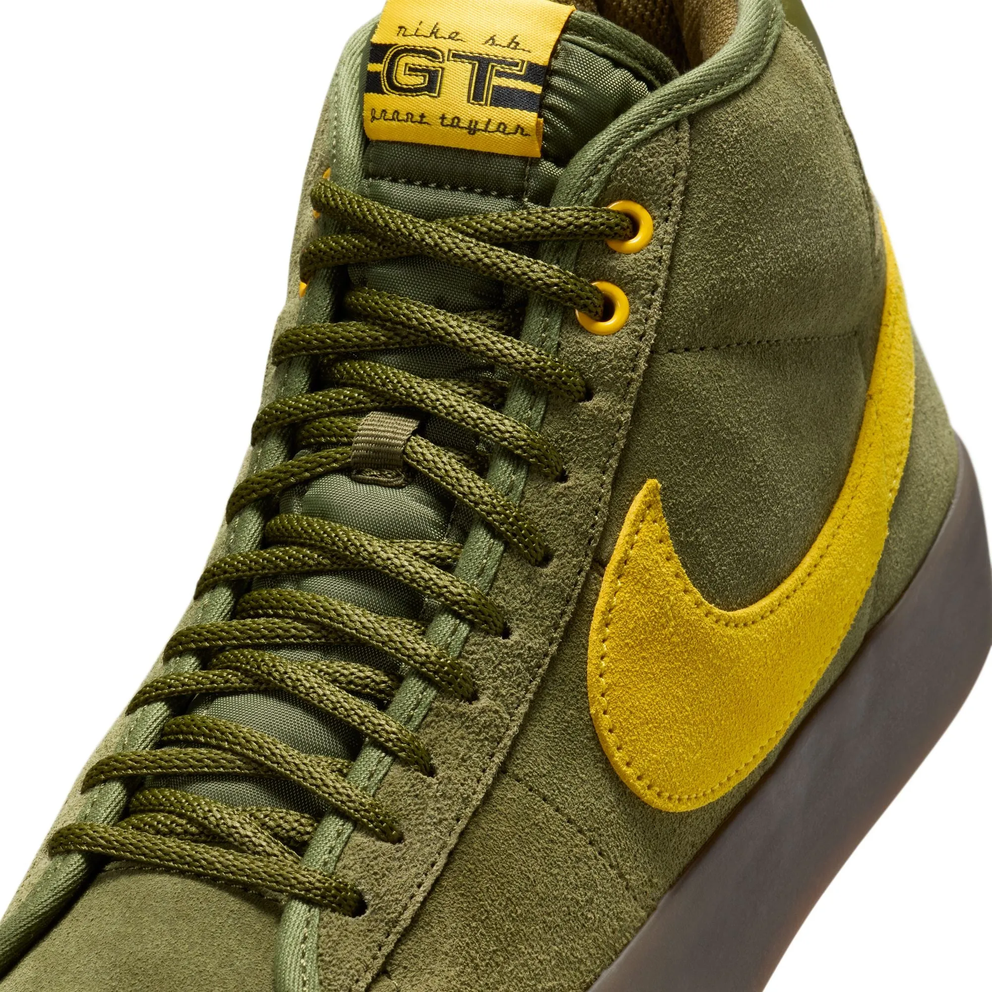Nike SB X AntiheroZoom Blazer Mid - Green/Amarillo-Rough Green