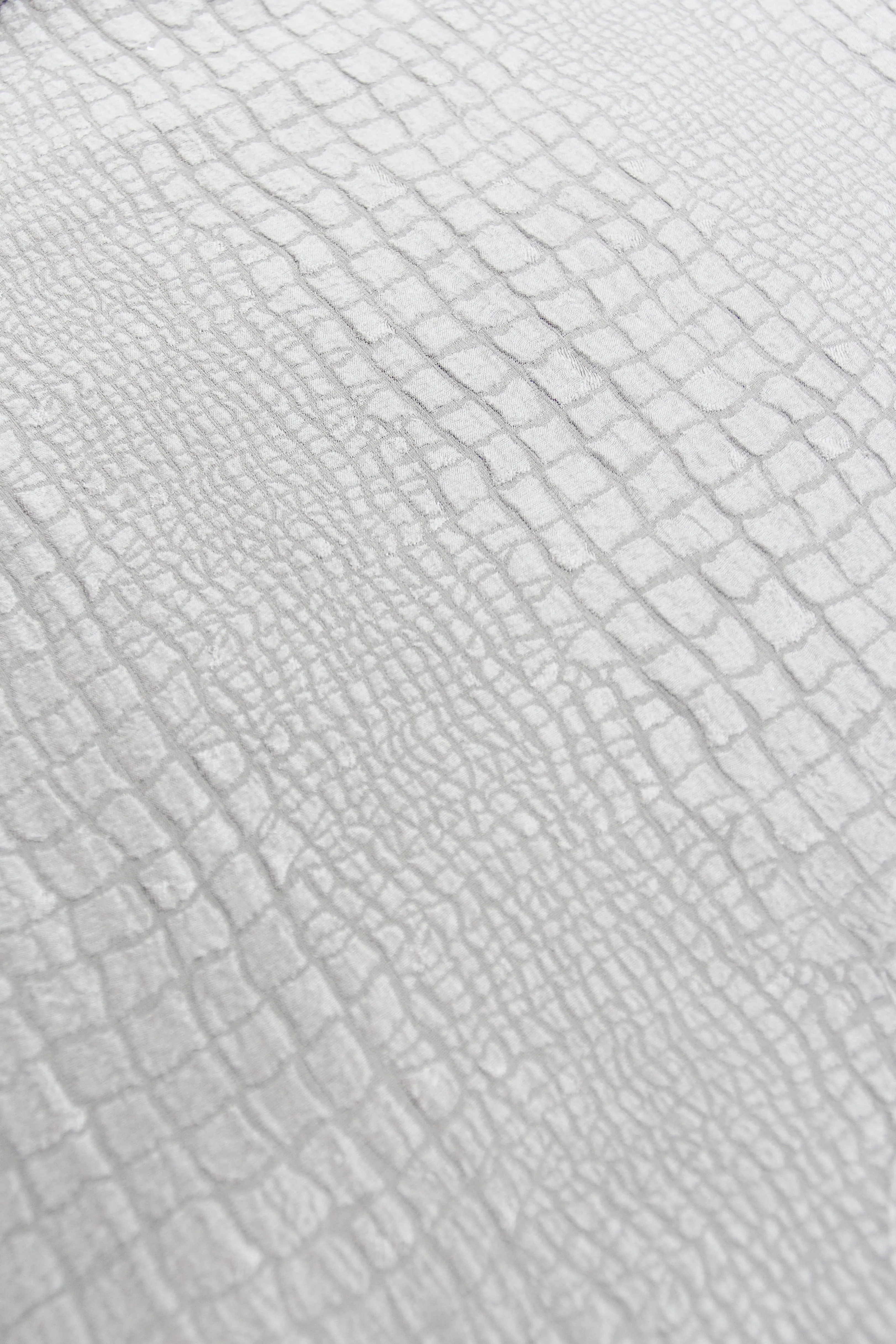 Oversized Silk Croco Jacquard  Boubou