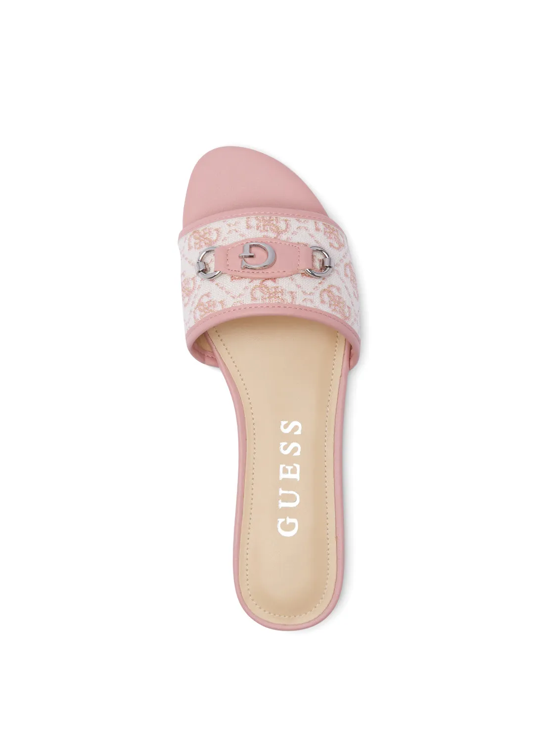 Pink Logo Hammi Slide Sandals