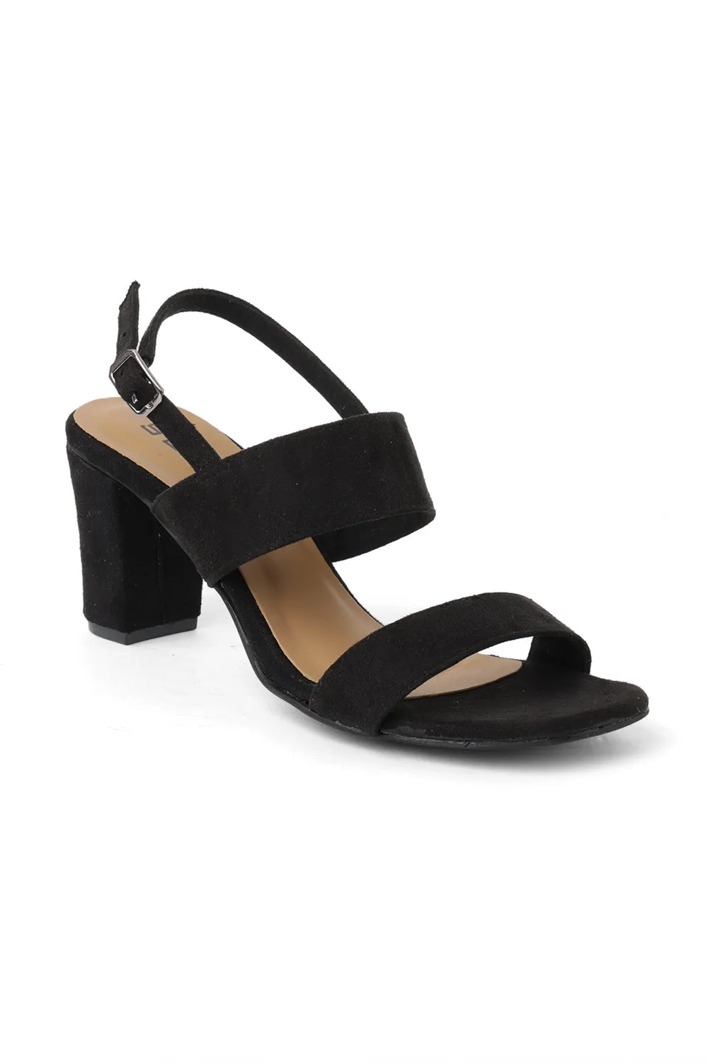 SOLES Open Toe Block Heel Sandals