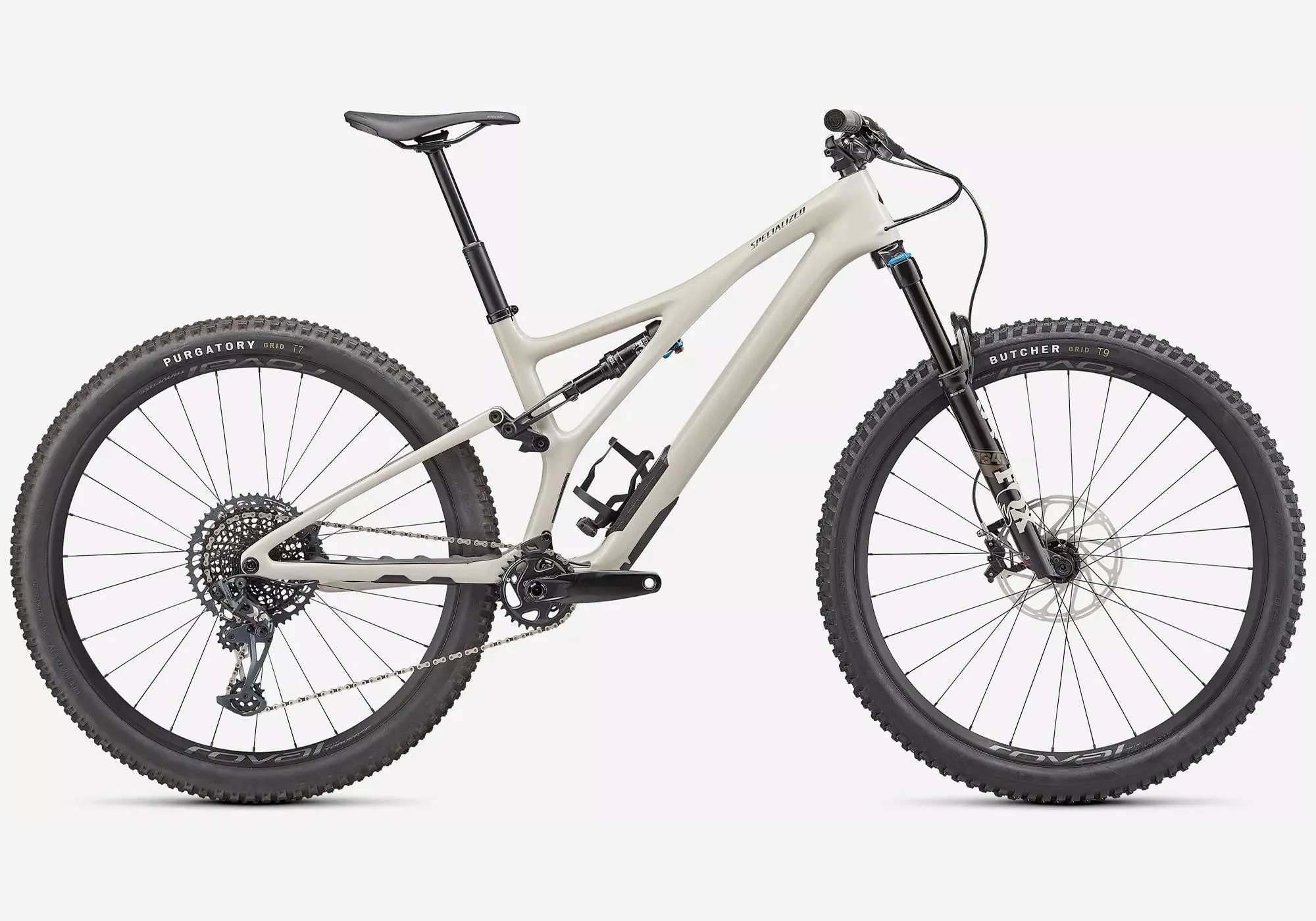 Specialized Stumpjumper Expert Unisex Mountain Bike - Gloss White Mountains