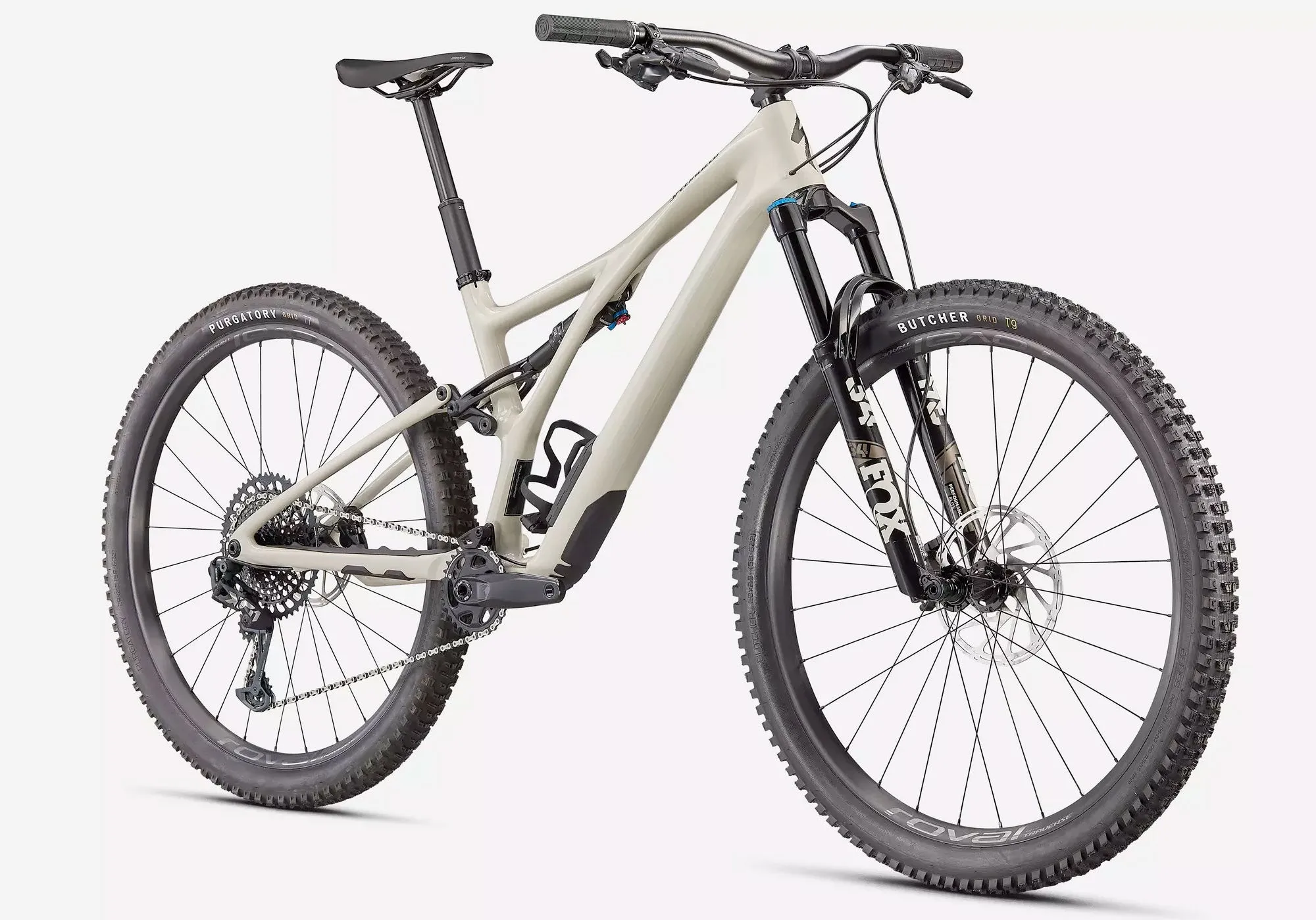 Specialized Stumpjumper Expert Unisex Mountain Bike - Gloss White Mountains