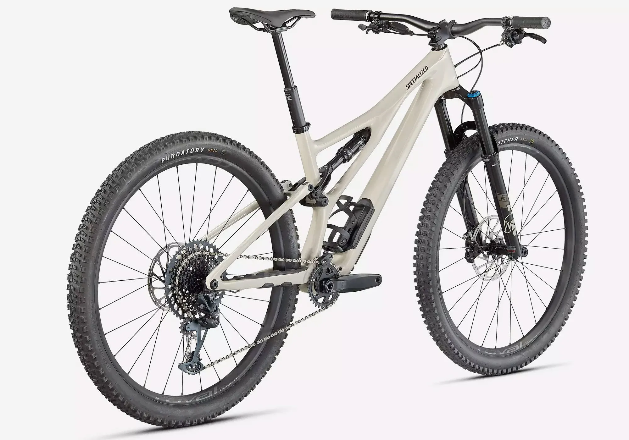 Specialized Stumpjumper Expert Unisex Mountain Bike - Gloss White Mountains