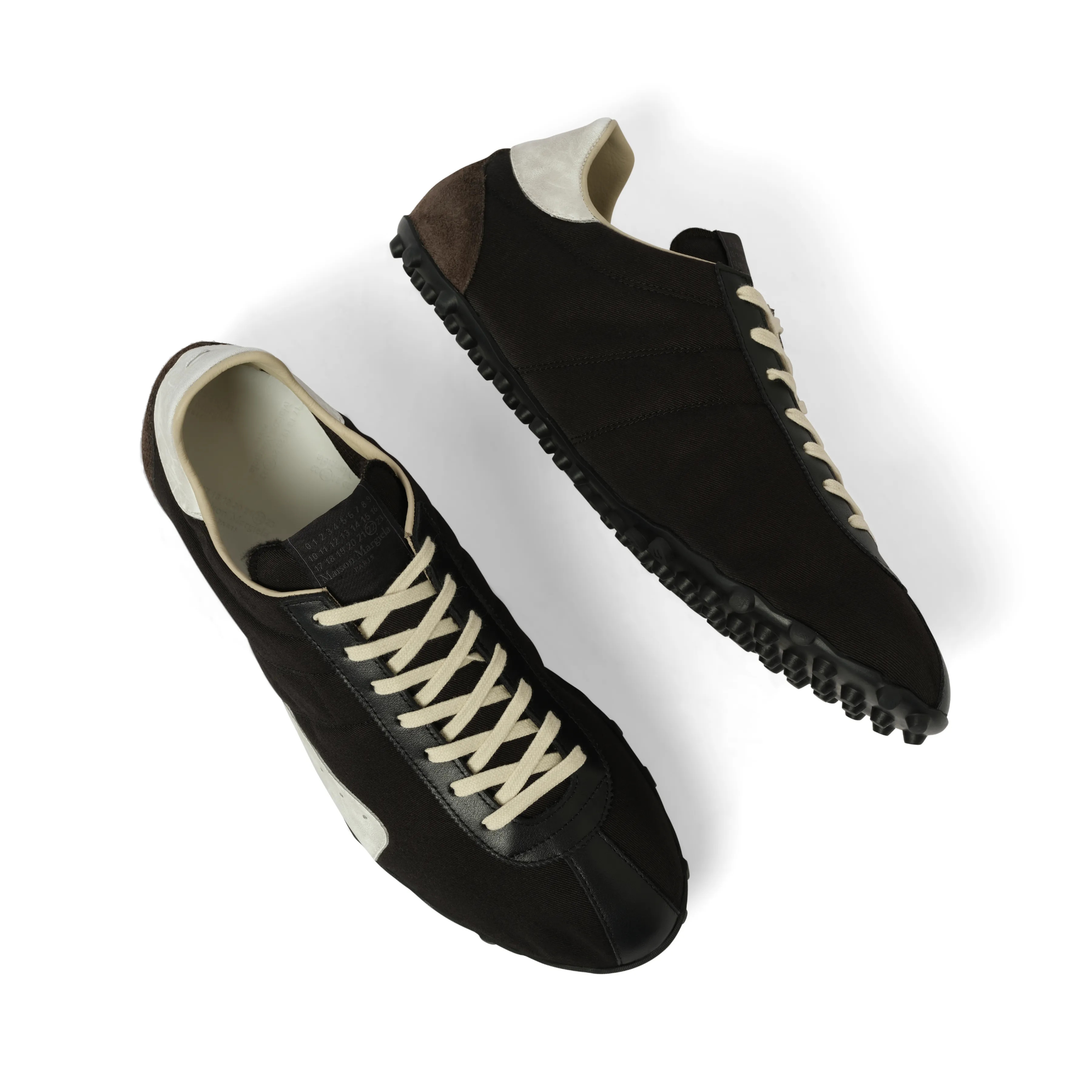 Sprinters Low Top Sneaker in Black/White/Anthracite
