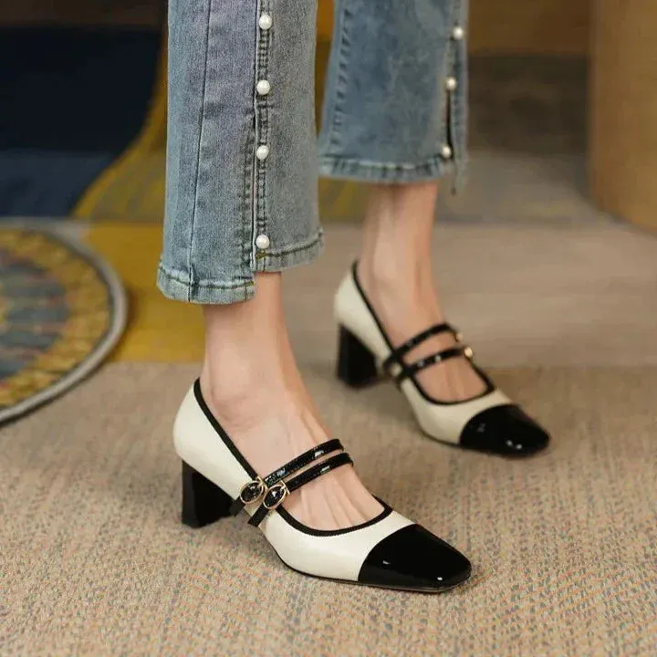 Square Toe Stylish Pumps