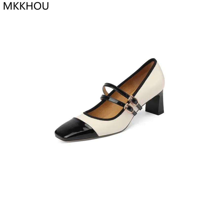 Square Toe Stylish Pumps
