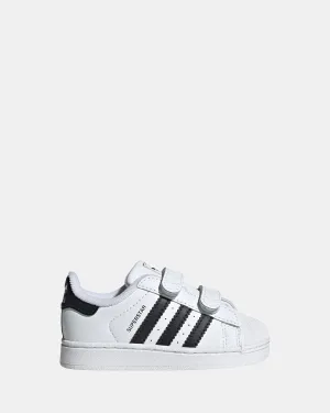 Superstar Ii Infant White/Black/White